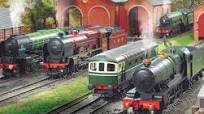 n scale model railroad