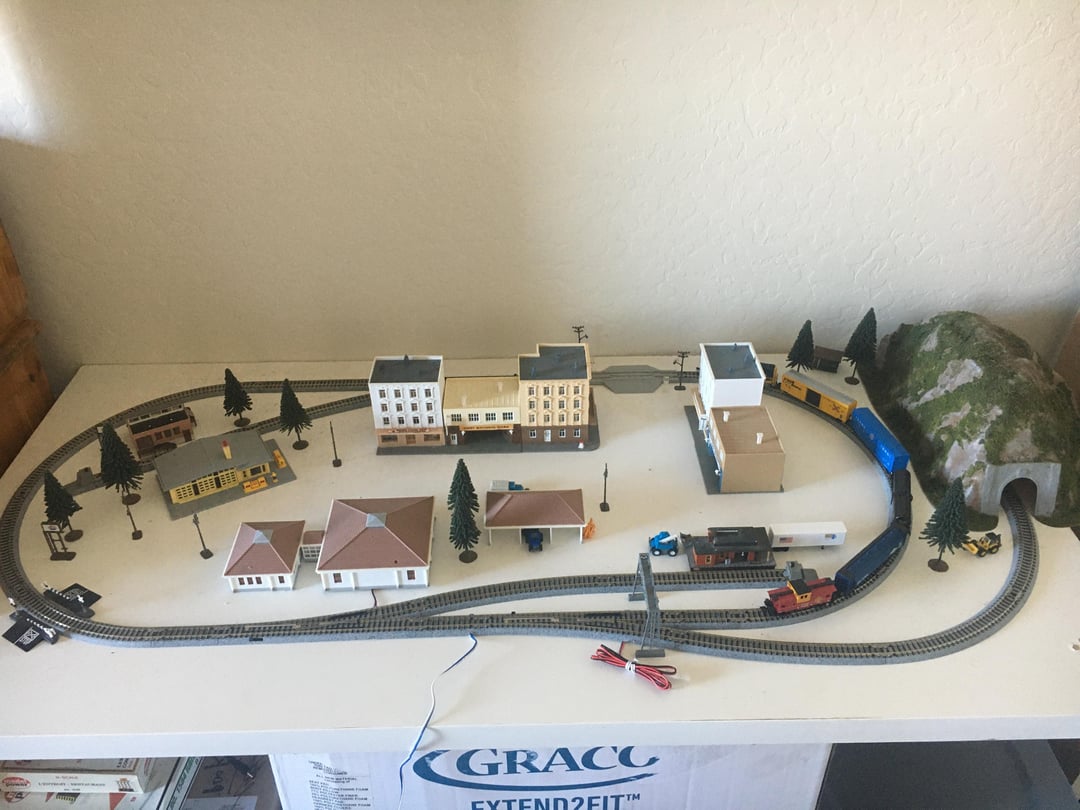 n scale railroad