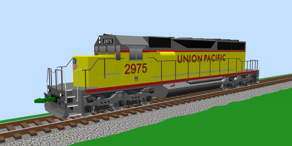 union pacific sd40 2