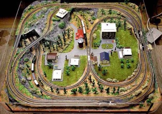 z gauge model railway