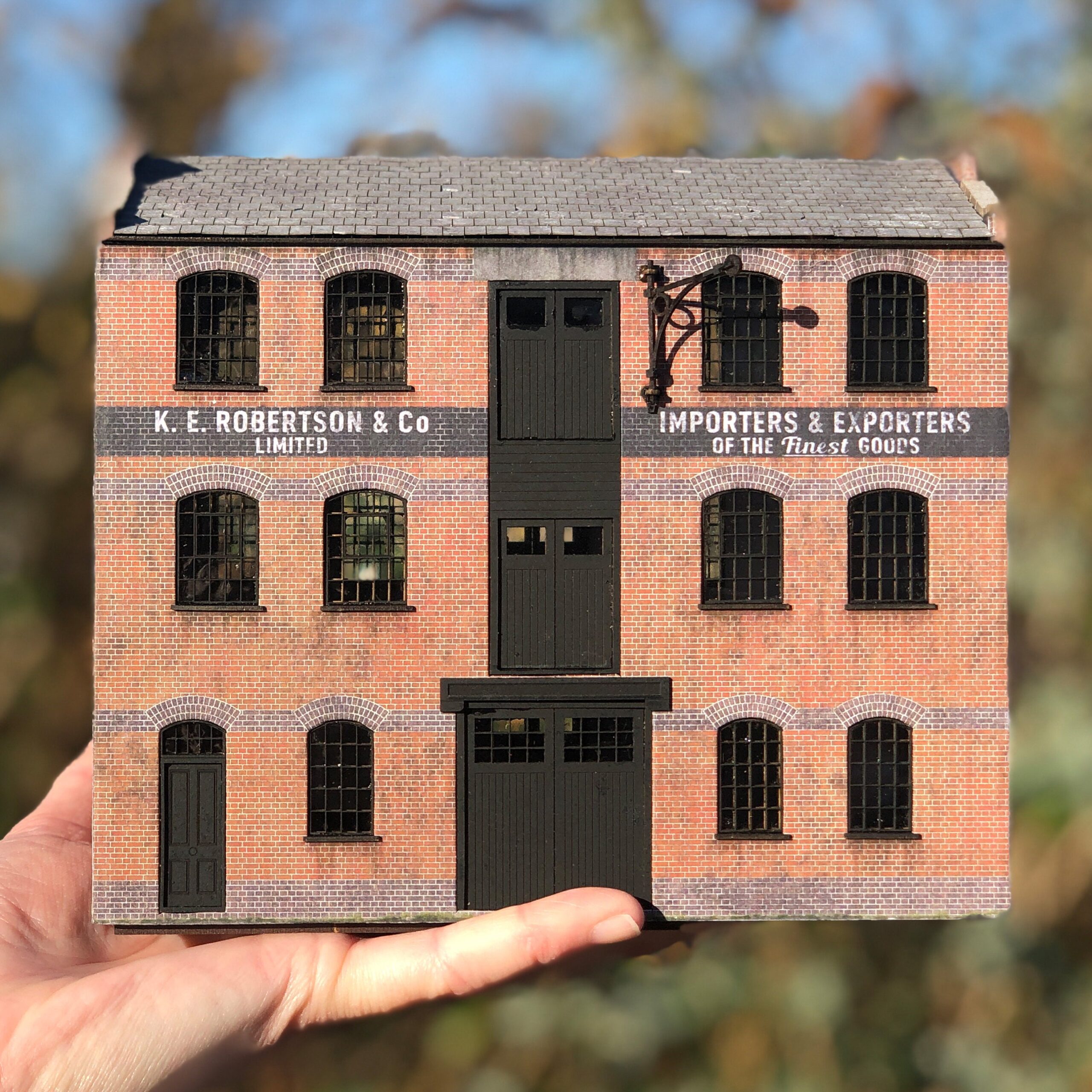 model train buildings