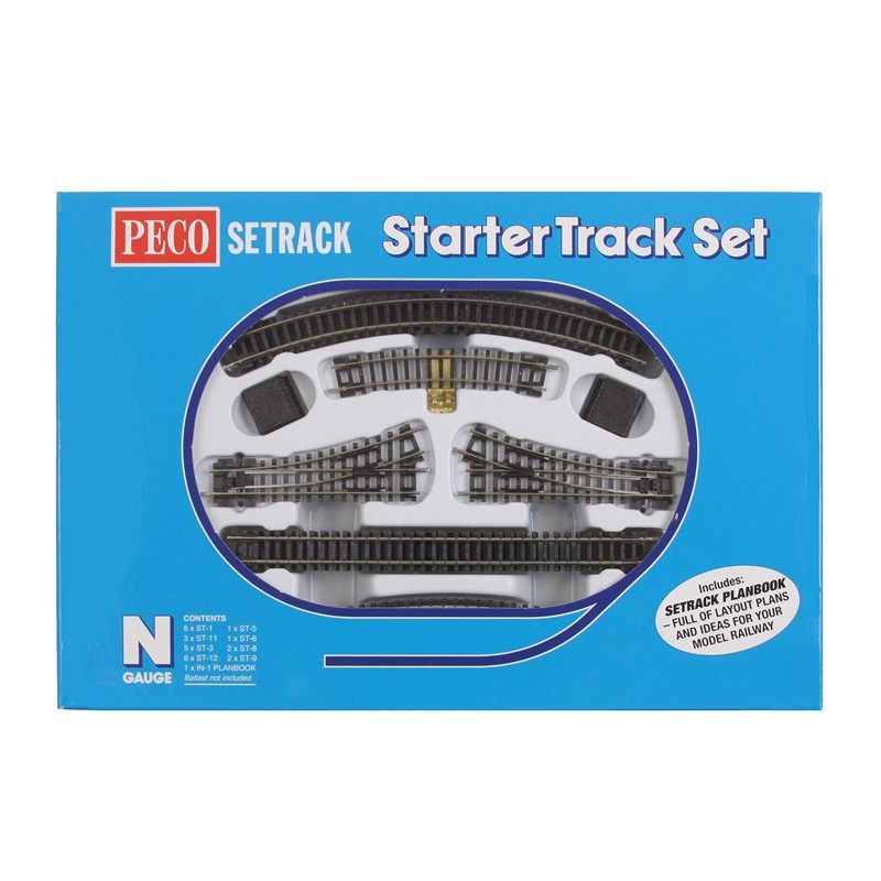 peco n gauge set track