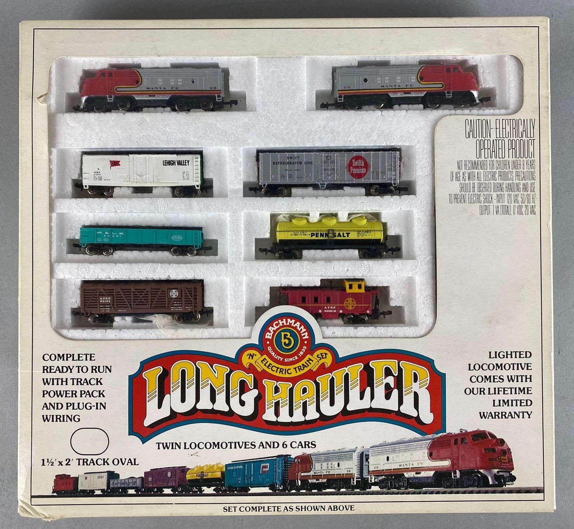 g scale electric train sets