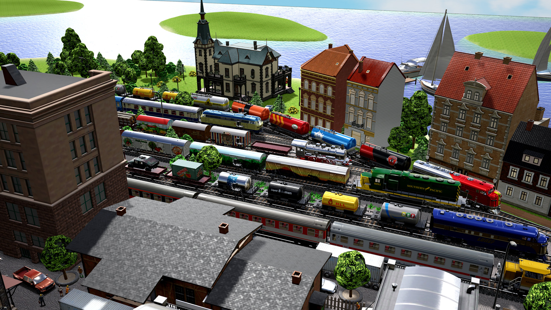 model train websites