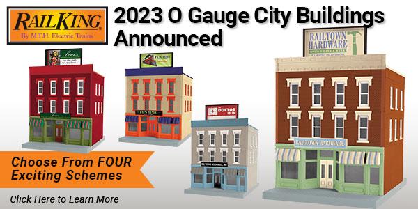 o scale train buildings