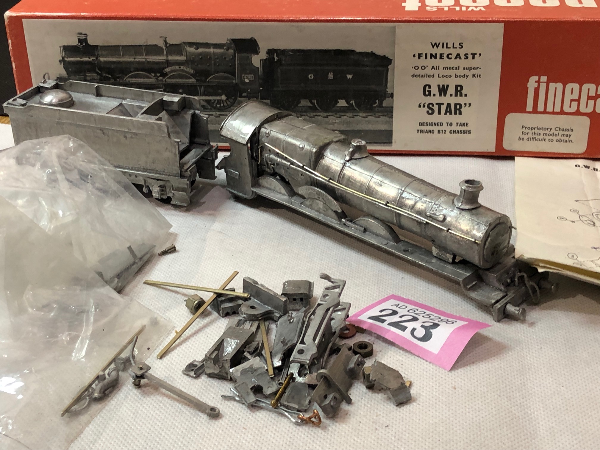 white metal locomotive kits