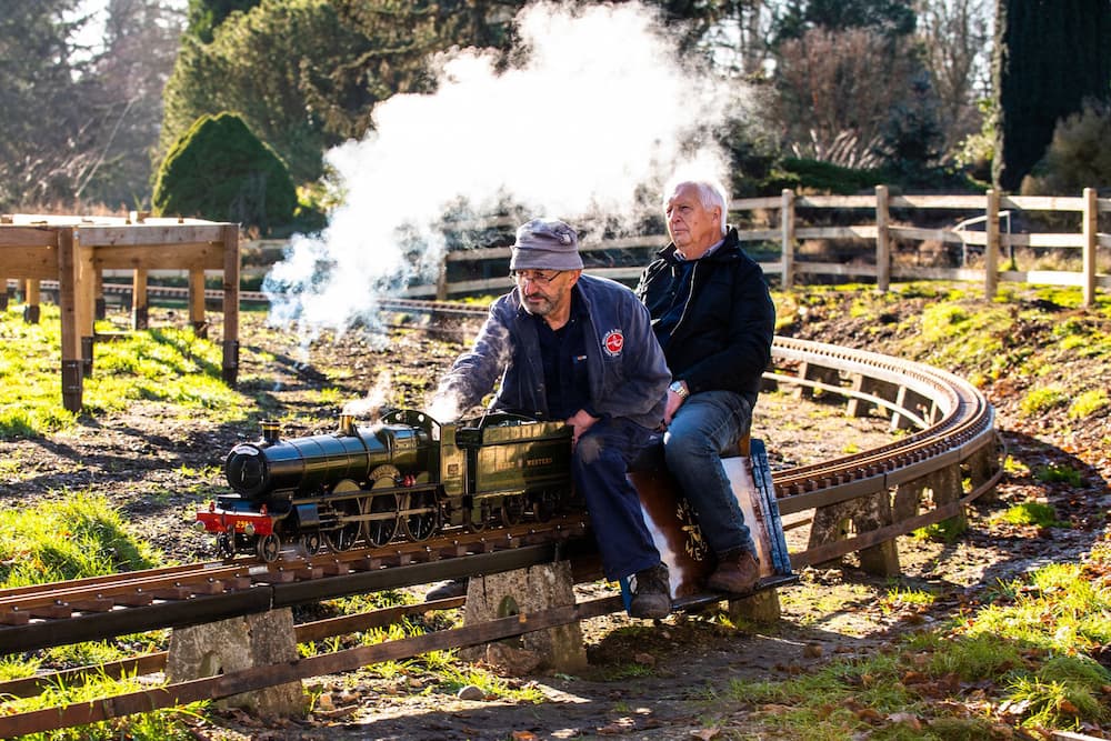 miniature train