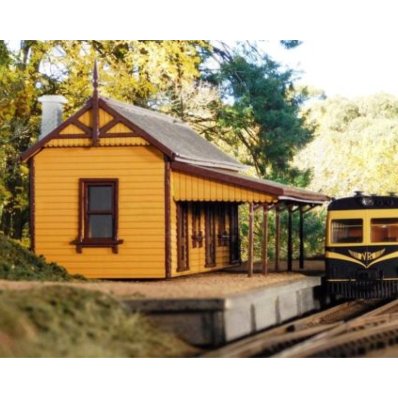 laser cut model railroad buildings